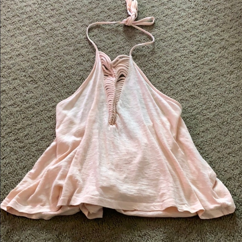 Pink tank top